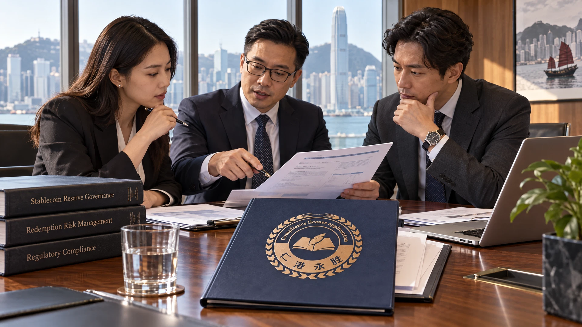 稳定币发行人牌照品牌业务场景示意