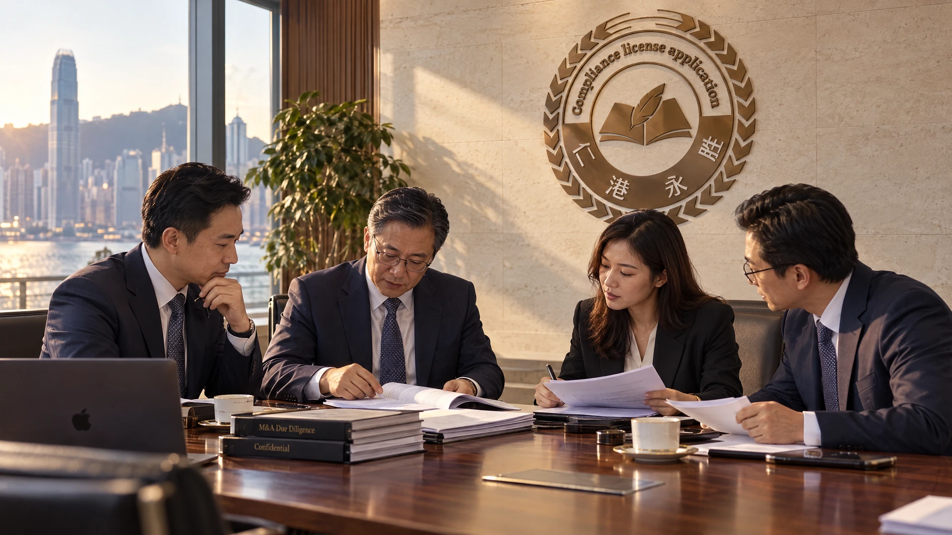 收购转让：先尽调，再交割品牌场景示意