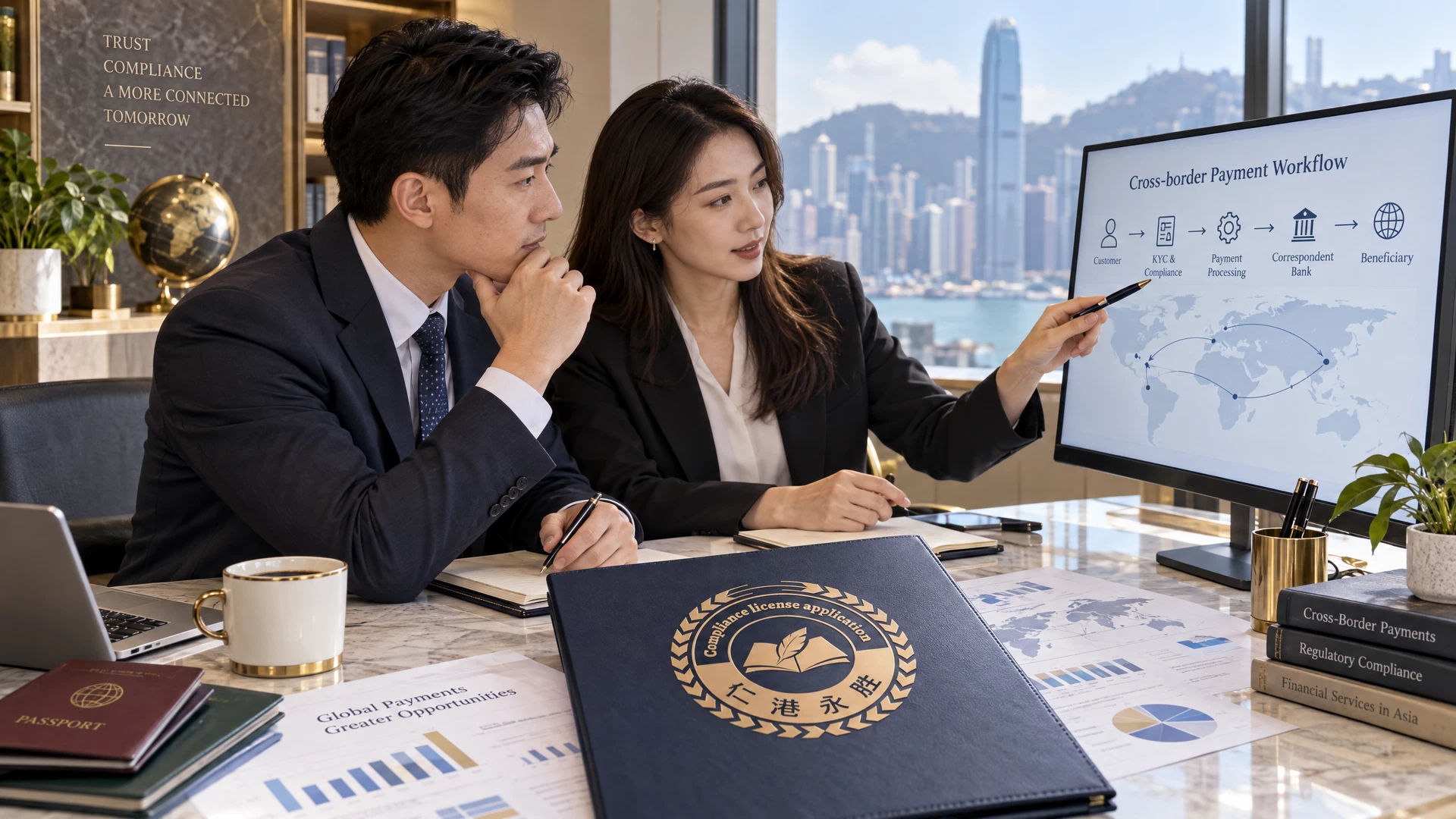 金钱服务经营者 MSO品牌业务场景示意